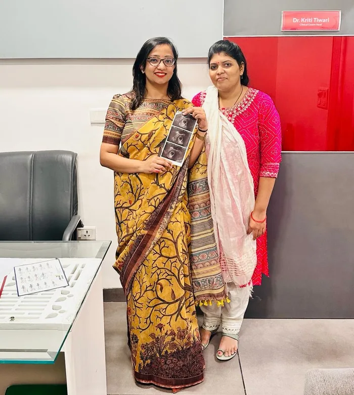 Dr. Kriti Tiwari at her clinic in New Delhi