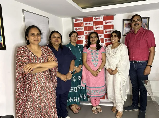 Clinic and patient moments at Dr. Kriti Tiwari's practice in South Delhi (7)